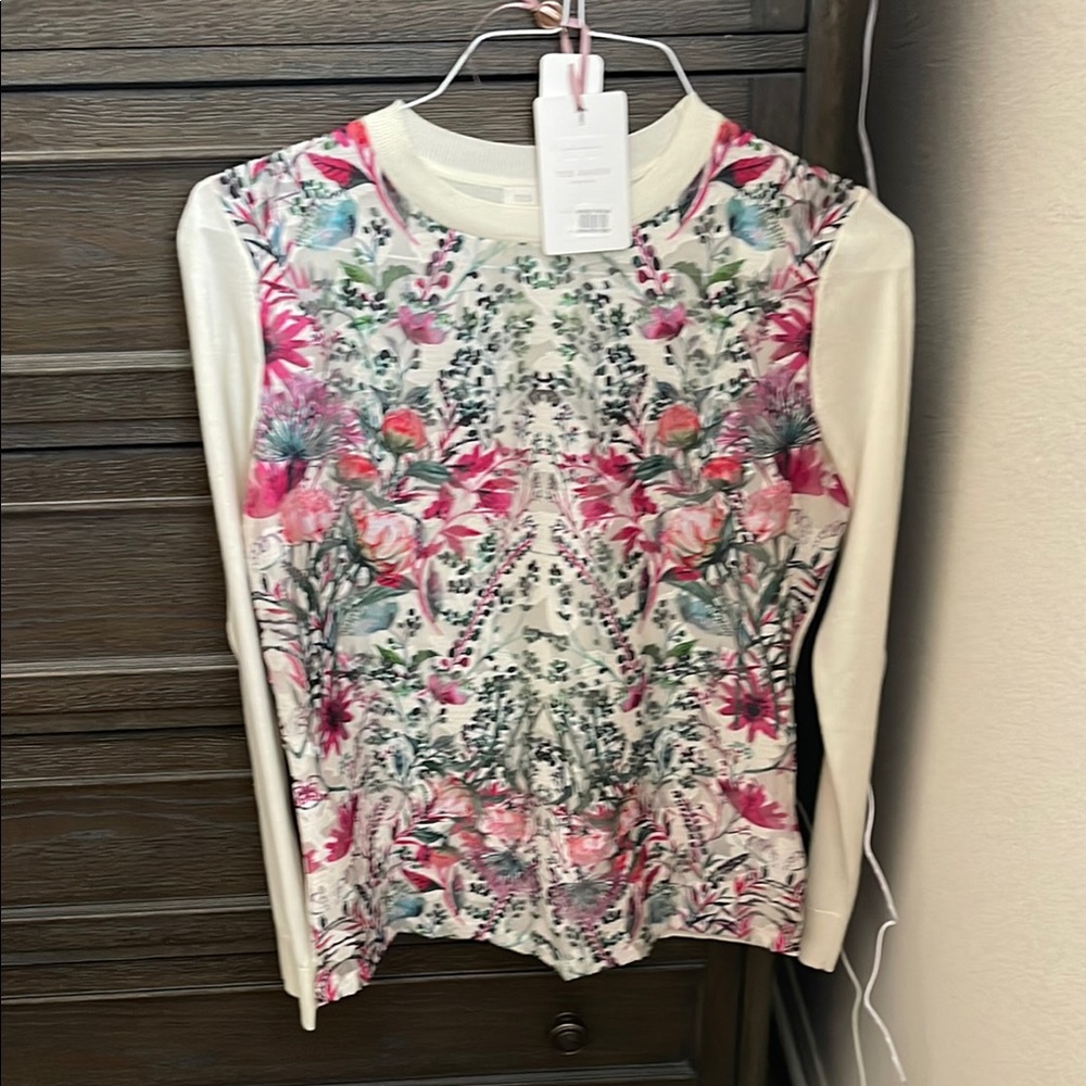 Ted Baker Cream Floral Women's Blouse